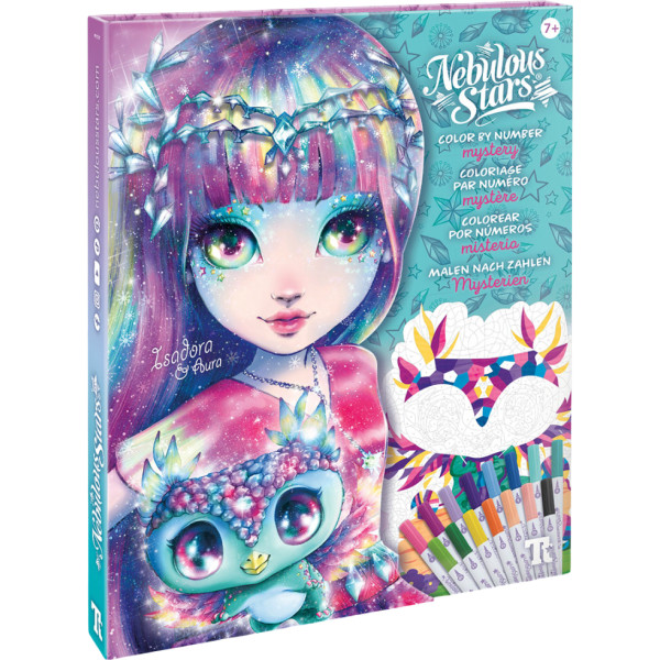 Фото - Набір для паперової творчості Nebulous Stars Розмальовка за номерами: зіркові таємниці (11382) Фото - Набір для паперової творчості Nebulous Stars Розмальовка за номерами: зіркові таємниці (11382)