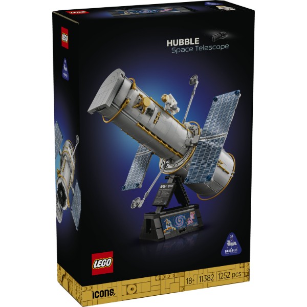 Фото - Конструктор LEGO Icons Космічний телескоп «Габбл» (11382)