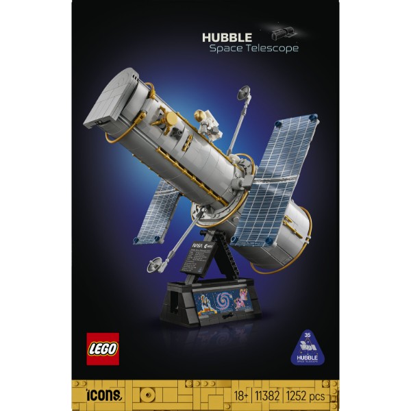 Фото - Конструктор LEGO Icons Космічний телескоп «Габбл» (11382)