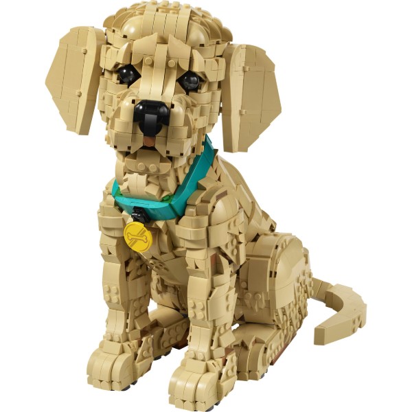 Фото - Конструктор LEGO Icons Цуценя золотистого ретривера (11384)