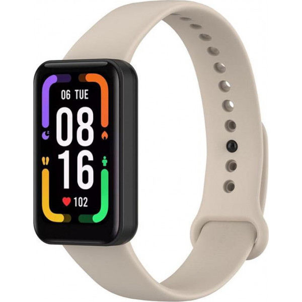 Фото - Ремінець для фітнес-браслету BeCover for Xiaomi Redmi Smart Band Pro Beige (707170)