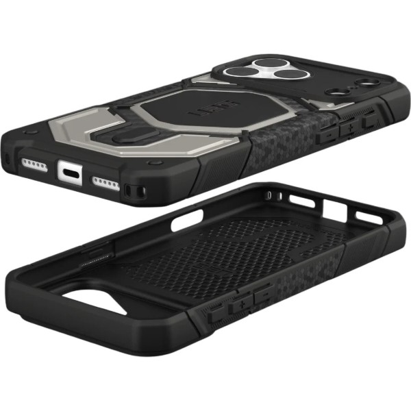 Фото - Чохол для смартфона UAG for iPhone 18 Pro Max, Monarch Pro Magsafe, Titanium (114568113636)