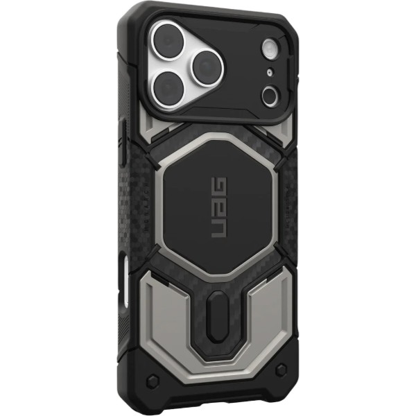 Фото - Чохол для смартфона UAG for iPhone 18 Pro Max, Monarch Pro Magsafe, Titanium (114568113636)