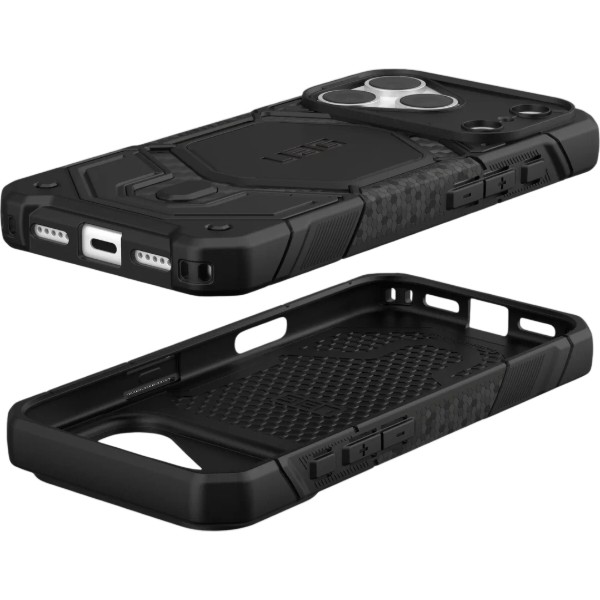 Фото - Чохол для смартфону UAG for iPhone 18 Pro, Monarch Pro Magsafe, Carbon Fiber (114569114242)