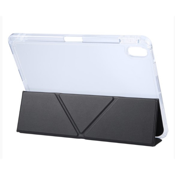 Фото - Чохол для планшета BeCover Ultra Slim Origami Transparent з кріпленням Apple iPad 10.9" (2022/2024)/iPad (А16) 2025 11" Black (712938)