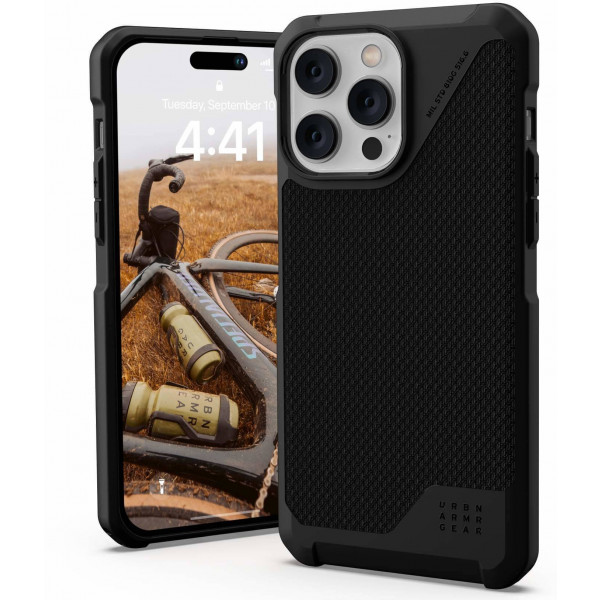 Фото - Чохол для смартфону UAG for Apple iPhone 14 Pro Max Metropolis LT Magsafe Kevlar Black (114051113940)