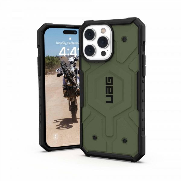 Фото - Чохол для смартфону UAG for Apple iPhone 14 Pro Max Pathfinder Magsafe Olive (114055117272)