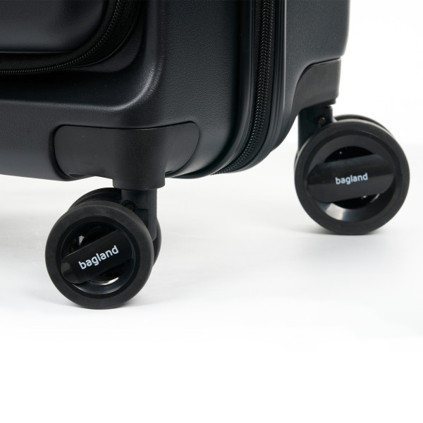 Фото - Валіза Bagland VELO Medium чорний (1140621765)