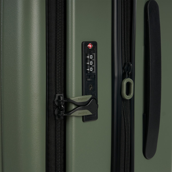 Фото - Валіза Bagland VELO Medium хакі (1140621767)