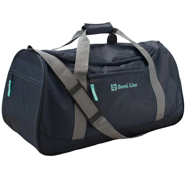Фото - Сумка дорожня Semi Line 40 Navy/Grey (A3043-4)