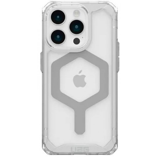 Фото - Чохол для смартфону UAG for Apple Iphone 15 Pro Plyo Magsafe Ice/Silver (114286114333)