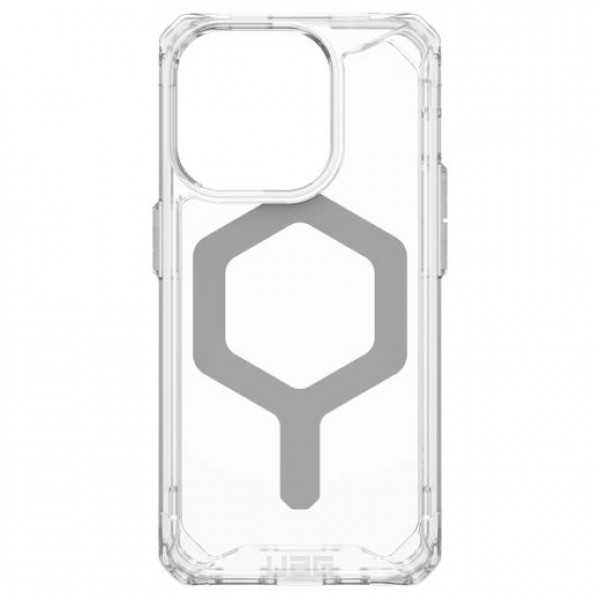 Фото - Чохол для смартфону UAG for Apple Iphone 15 Pro Plyo Magsafe Ice/Silver (114286114333)