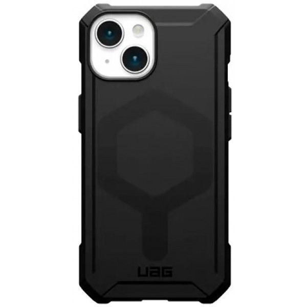 Фото - Чохол для смартфону UAG for Apple iPhone 15 Essential Armor Magsafe, Black (114288114040) Фото - Чохол для смартфону UAG for Apple iPhone 15 Essential Armor Magsafe, Black (114288114040)