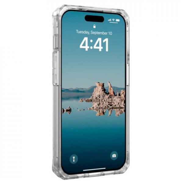 Фото - Чохол для смартфону UAG for Apple Iphone 15 Pro Plyo Magsafe Ice/Silver (114286114333)