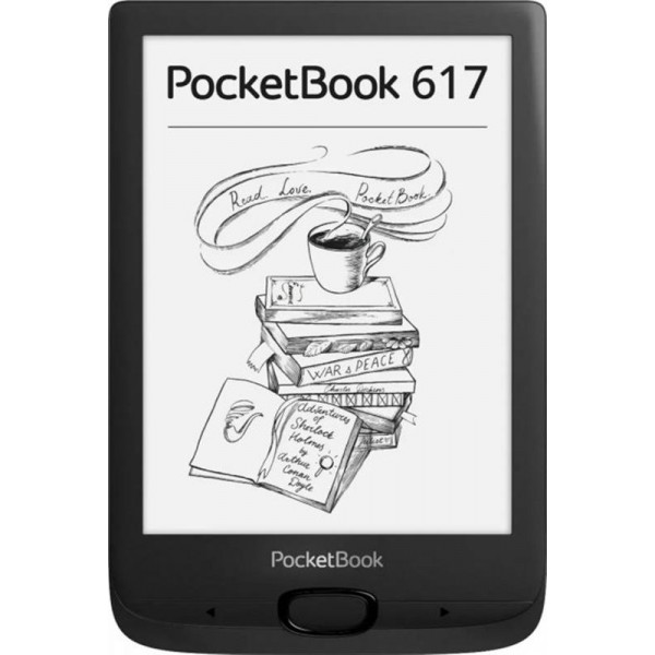 Фото - Електронна книга PocketBook 617 Black (PB617-P-CIS)