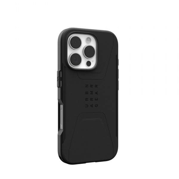 Фото - Чохол для смартфону UAG for Apple iPhone 16 Pro, Civilian Magsafe, Black (114444114040)