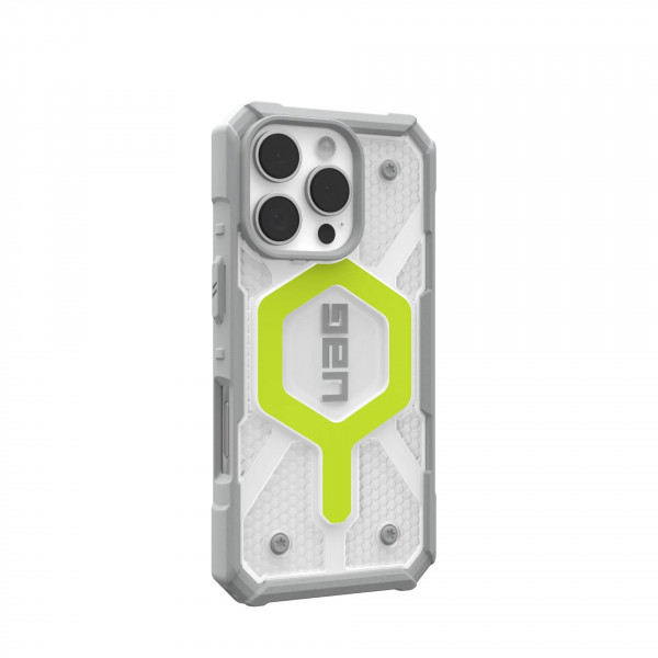 Фото - Чохол для смартфону UAG for iPhone 16 Pro Pathfinder Clear Magsafe, Active Neon (114464118181)