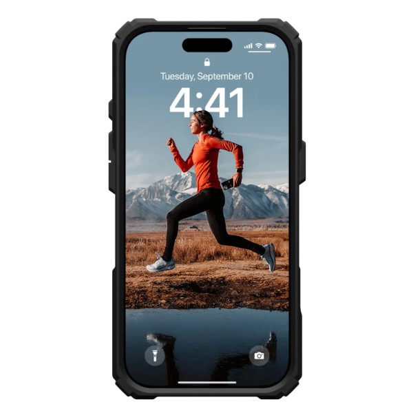 Фото - Чохол для смартфону UAG for iPhone 16 Pro, Plasma XTE MagSafe, Black/Orange (114474114097)