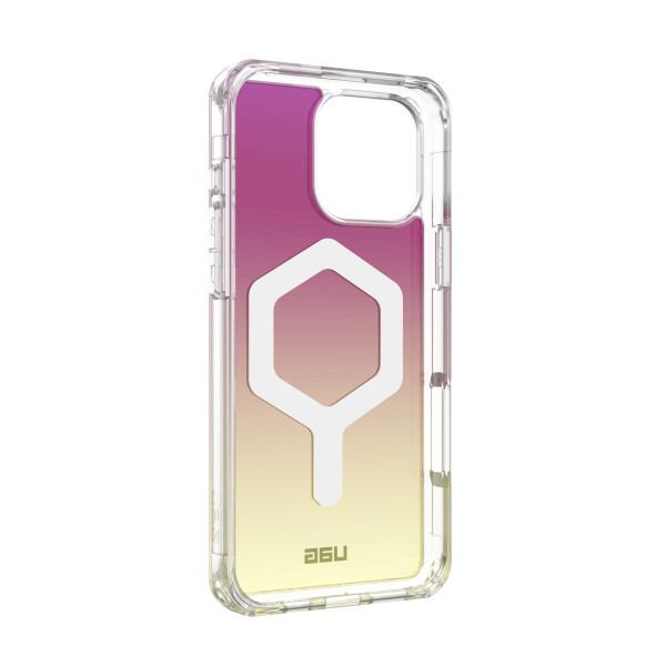Фото - Чохол для смартфону UAG for iPhone 16 Pro Max, Plyo Magsafe LE, Maroon/Yellow Ombre (114481114780)