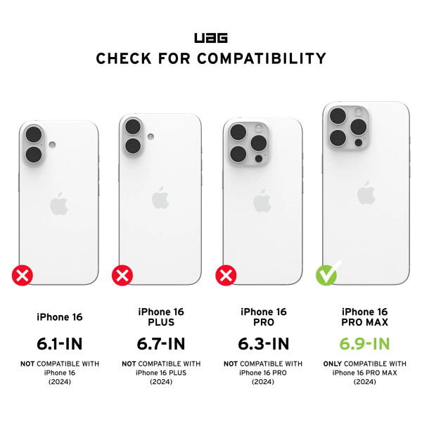 Фото - Чохол для смартфону UAG for iPhone 16 Pro Max, Plyo Magsafe LE, Blue Ombre (114481115E5E)