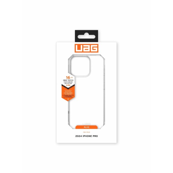 Фото - Чохол для смартфону UAG for Apple iPhone 16 Pro, Plyo, Ice (114484114343)