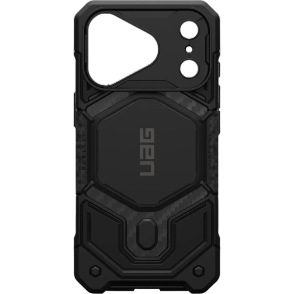 Фото - Чохол для смартфону UAG for iPhone 18 Pro, Monarch Pro Magsafe, Carbon Fiber (114569114242)