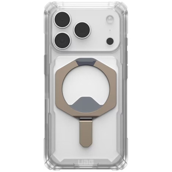 Фото - Чехол для смартфона UAG for iPhone 17 Pro, Plasma XTE MagSafe, Clear/Titanium (114527114G36) Фото - Чехол для смартфона UAG for iPhone 17 Pro, Plasma XTE MagSafe, Clear/Titanium (114527114G36)
