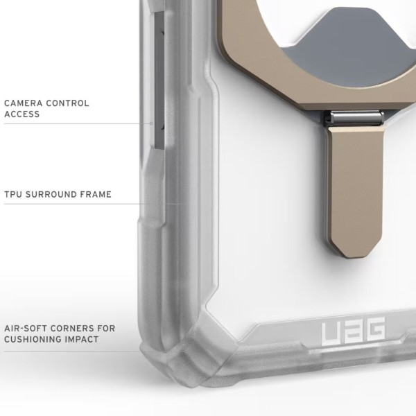 Фото - Чехол для смартфона UAG for iPhone 17 Pro, Plasma XTE MagSafe, Clear/Titanium (114527114G36)