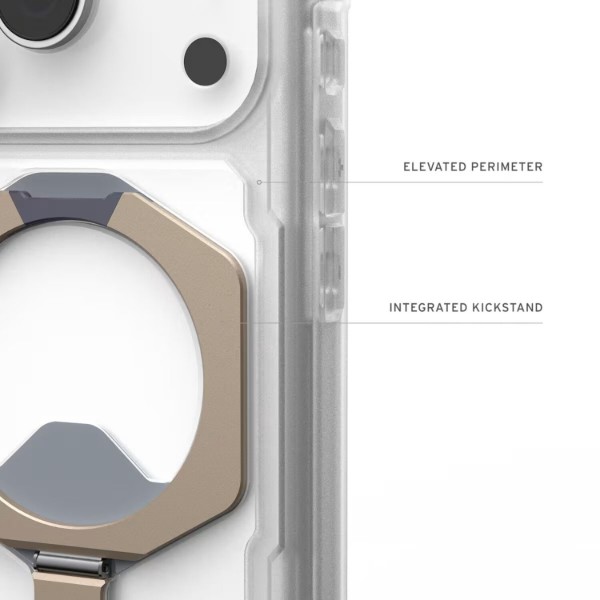 Фото - Чехол для смартфона UAG for iPhone 17 Pro, Plasma XTE MagSafe, Clear/Titanium (114527114G36)