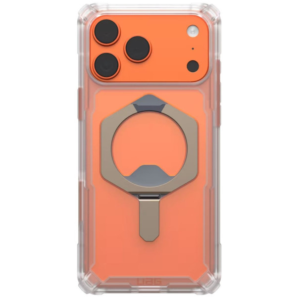 Фото - Чохол для смартфону UAG for iPhone 17 Pro Max, Plasma XTE MagSafe, Clear/Titanium (114528114G36) Фото - Чохол для смартфону UAG for iPhone 17 Pro Max, Plasma XTE MagSafe, Clear/Titanium (114528114G36)