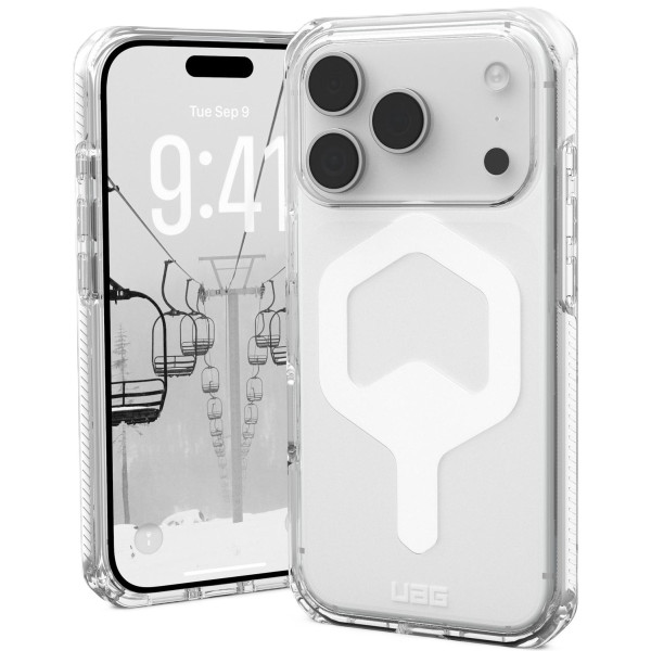 Фото - Чохол для смартфону UAG for iPhone 17 Pro Plyo MagSafe Ice/White (114529114341) Фото - Чохол для смартфону UAG for iPhone 17 Pro Plyo MagSafe Ice/White (114529114341)
