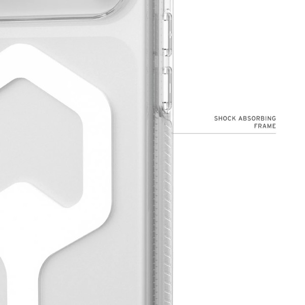 Фото - Чохол для смартфону UAG for iPhone 17 Pro Max, Plyo MagSafe, Ice/White (114530114341)