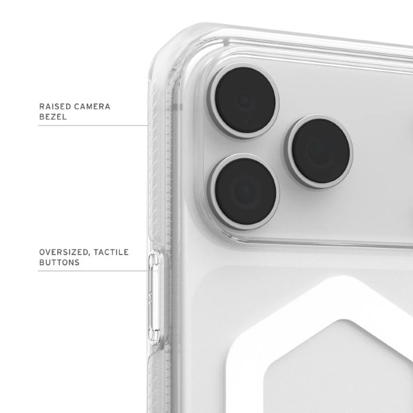 Фото - Чохол для смартфону UAG for iPhone 17 Pro Max, Plyo MagSafe, Ice/White (114530114341)