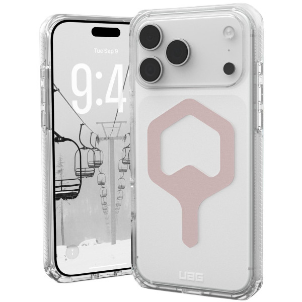 Фото - Чохол для смартфону UAG for iPhone 17 Pro Max Plyo MagSafe Ice/Rose Gold (114530114348) Фото - Чохол для смартфону UAG for iPhone 17 Pro Max Plyo MagSafe Ice/Rose Gold (114530114348)