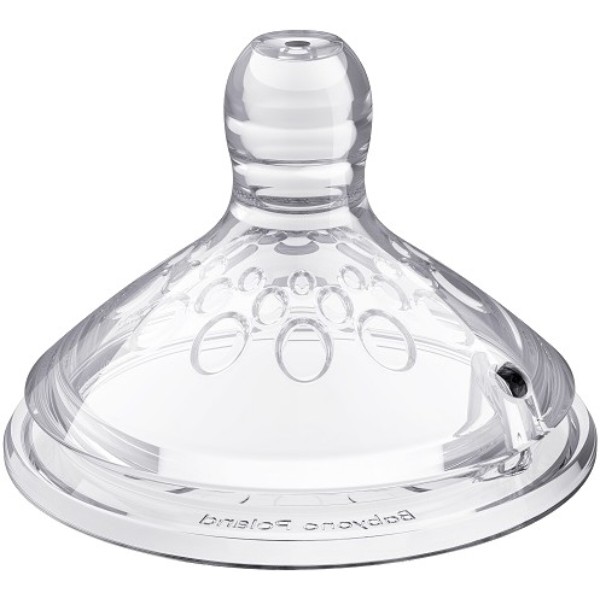 Фото - Великий потік соска дитяча силіконова BabyOno Natural nursing (1454/02) Фото - Великий потік соска дитяча силіконова BabyOno Natural nursing (1454/02)
