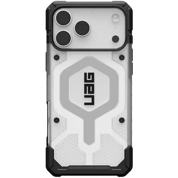 Фото - Чохол для смартфону UAG for iPhone 17 Pro Max, Pathfinder Clear MagSafe, Ice/Silver (114552114333)