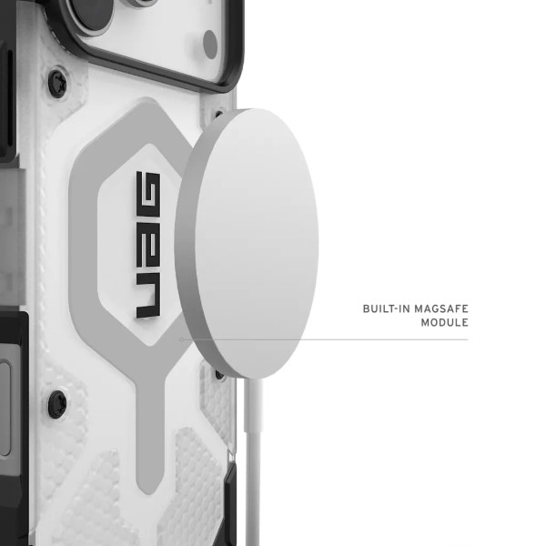 Фото - Чохол для смартфону UAG for iPhone 17 Pro Max, Pathfinder Clear MagSafe, Ice/Silver (114552114333)