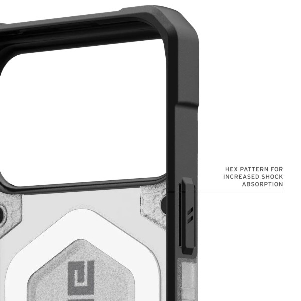 Фото - Чохол для смартфону UAG for iPhone 17 Pro Max, Pathfinder Clear MagSafe, Ice/Silver (114552114333)