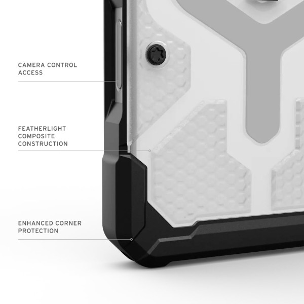 Фото - Чохол для смартфону UAG for iPhone 17 Pro Max, Pathfinder Clear MagSafe, Ice/Silver (114552114333)