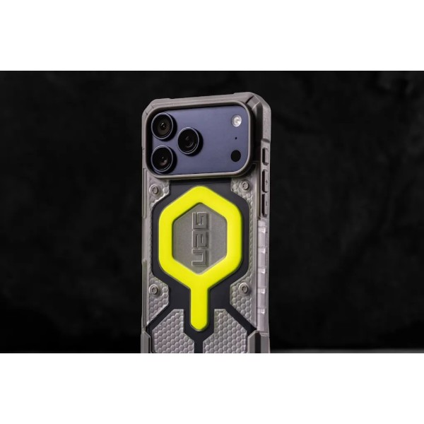 Фото - Чохол для смартфону UAG for iPhone 17 Pro Max, Pathfinder Clear MagSafe, Ice/Silver (114552114333)