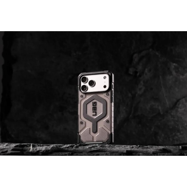 Фото - Чохол для смартфону UAG for iPhone 17 Pro Max, Pathfinder Clear MagSafe, Ice/Silver (114552114333)