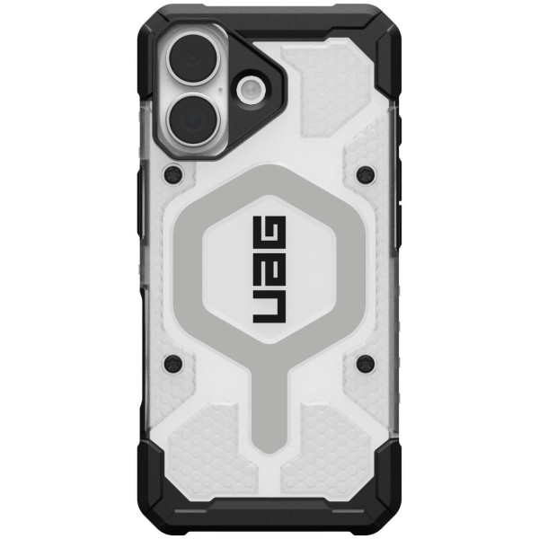 Фото - Чохол для смартфону UAG for iPhone 17, Pathfinder Clear MagSafe, Ice/Silver (114553114333)