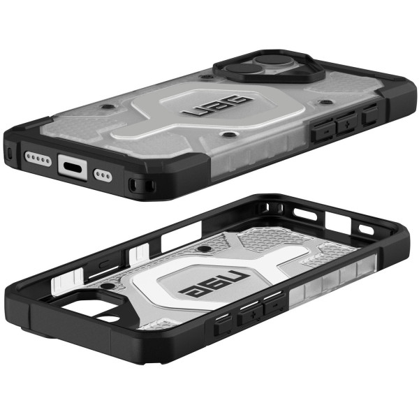 Фото - Чохол для смартфону UAG for iPhone 17, Pathfinder Clear MagSafe, Ice/Silver (114553114333)