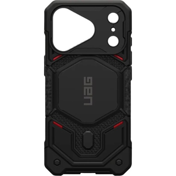 Фото - Чохол для смартфону UAG for iPhone 18 Pro, Monarch Pro Magsafe, Kevlar Black (114569113940)
