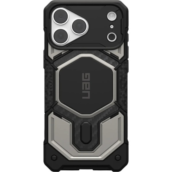 Фото - Чохол для смартфона UAG for iPhone 18 Pro Max, Monarch Pro Magsafe, Titanium (114568113636)