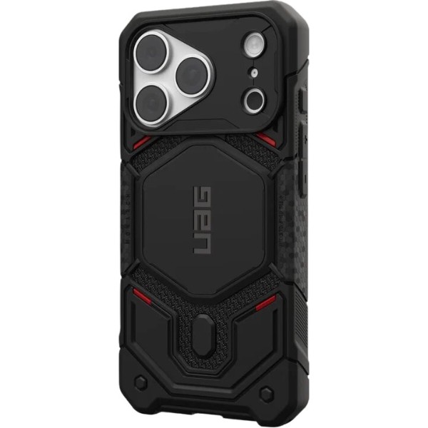 Фото - Чохол для смартфону UAG for iPhone 18 Pro, Monarch Pro Magsafe, Kevlar Black (114569113940)