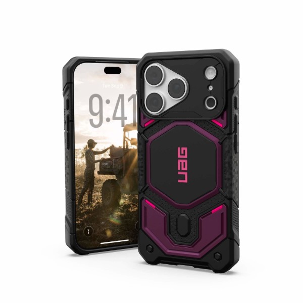 Фото - Чохол для смартфону UAG for iPhone 18 Pro, Monarch Pro Magsafe, Deep Purple Synth (114569114I4I)