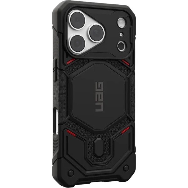 Фото - Чохол для смартфону UAG for iPhone 18 Pro, Monarch Pro Magsafe, Kevlar Black (114569113940)