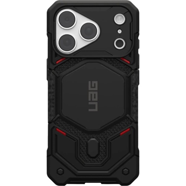 Фото - Чохол для смартфону UAG for iPhone 18 Pro, Monarch Pro Magsafe, Kevlar Black (114569113940)