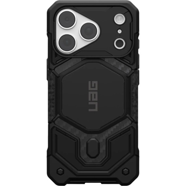 Фото - Чохол для смартфону UAG for iPhone 18 Pro, Monarch Pro Magsafe, Carbon Fiber (114569114242)